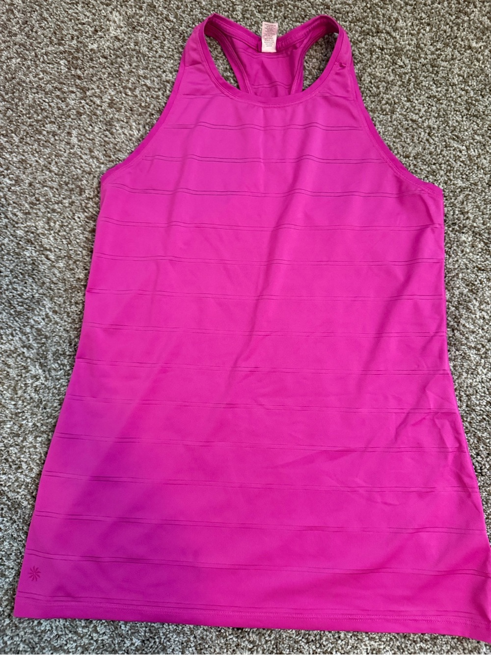 Athleta Hot Pink Racerback Performance Tank